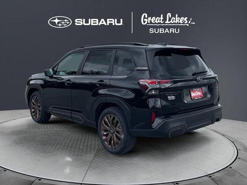 Crystal Black 2026 Subaru Forester Sport