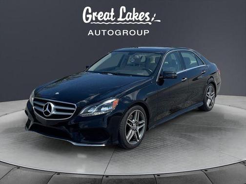 Black 2015 Mercedes-Benz E-Class E 350 4MATIC
