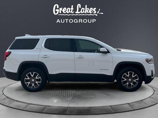 Summit White 2020 GMC Acadia SLE