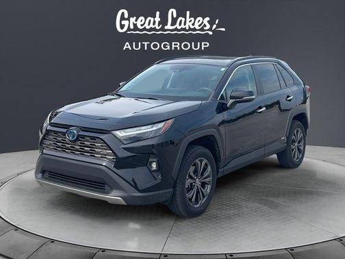 Midnight Black Metallic 2022 Toyota RAV4 Hybrid Limited