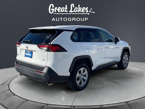White 2022 Toyota RAV4 LE
