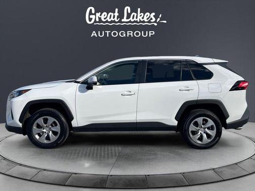 White 2022 Toyota RAV4 LE