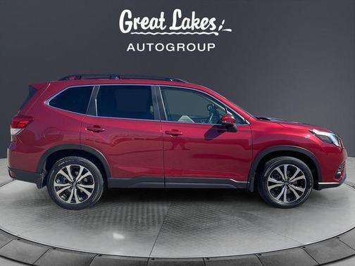 Crimson Red Pearl 2022 Subaru Forester Limited
