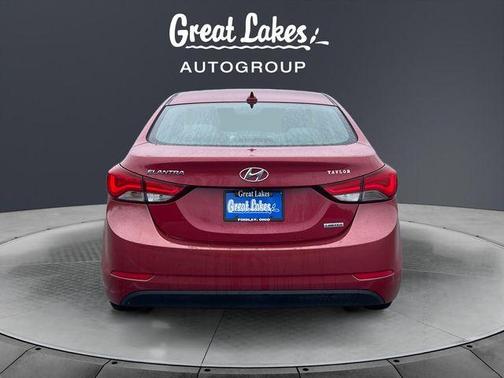 Geranium Red 2015 Hyundai ELANTRA Limited