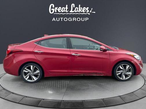 Geranium Red 2015 Hyundai ELANTRA Limited