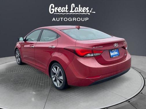 Geranium Red 2015 Hyundai ELANTRA Limited