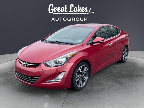 Geranium Red 2015 Hyundai ELANTRA Limited