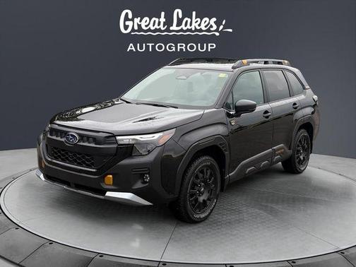 Crystal Black Silica 2026 Subaru Forester Wilderness