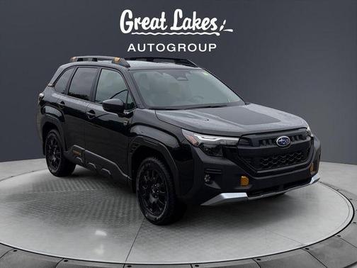 Crystal Black Silica 2026 Subaru Forester Wilderness