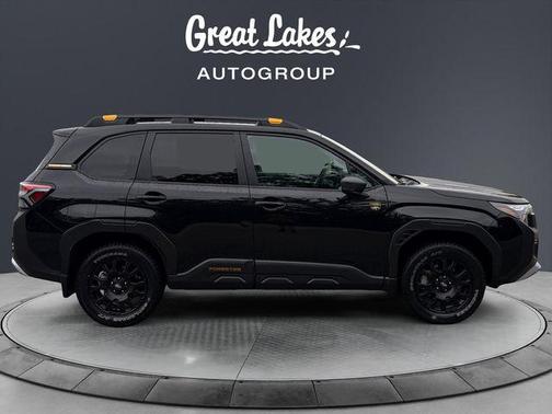 Crystal Black Silica 2026 Subaru Forester Wilderness