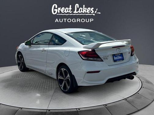 White Orchid Pearl 2014 Honda Civic Si