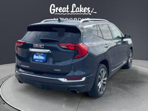 Blue Steel Metallic 2018 GMC Terrain Denali