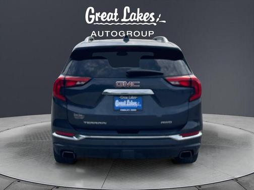 Blue Steel Metallic 2018 GMC Terrain Denali