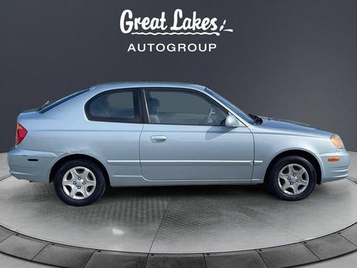 Glacier Blue 2005 Hyundai Accent GLS