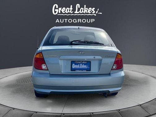Glacier Blue 2005 Hyundai Accent GLS
