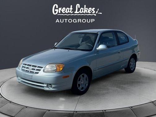 Glacier Blue 2005 Hyundai Accent GLS