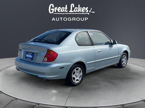 Glacier Blue 2005 Hyundai Accent GLS