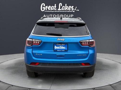 Hydro Blue Pearlcoat 2025 Jeep Compass Limited