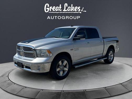 Bright Silver Clearcoat Metallic 2017 RAM 1500 Big Horn
