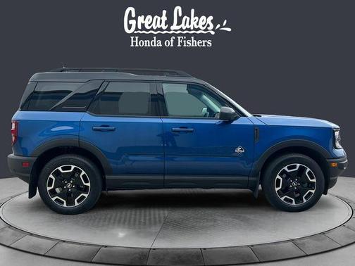 Blue Metallic 2023 Ford Bronco Sport Outer Banks