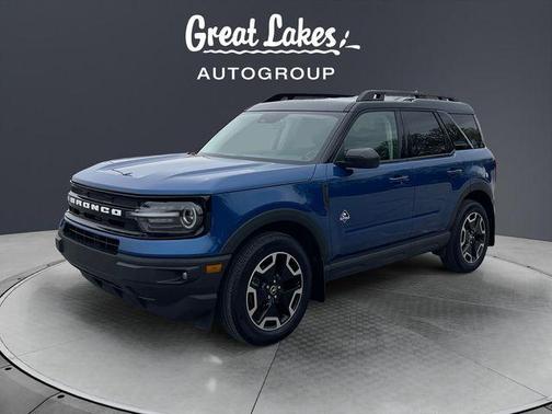 Blue Metallic 2023 Ford Bronco Sport Outer Banks