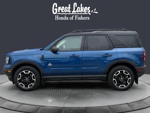 Blue Metallic 2023 Ford Bronco Sport Outer Banks