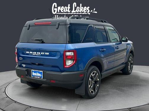 Blue Metallic 2023 Ford Bronco Sport Outer Banks