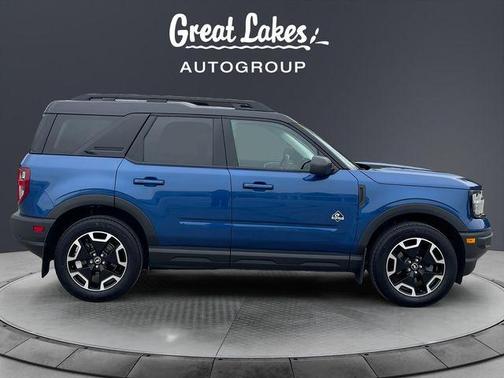 Blue Metallic 2023 Ford Bronco Sport Outer Banks