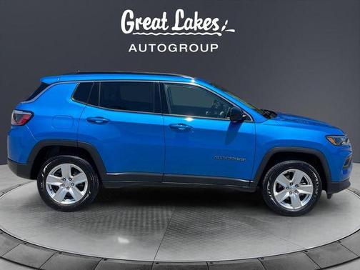 Laser Blue 2022 Jeep Compass Latitude