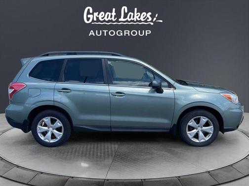 Jasmine Green Metallic 2015 Subaru Forester 2.5i Limited