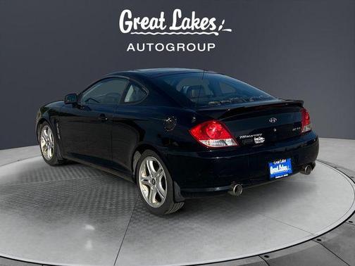 Black 2005 Hyundai Tiburon GT