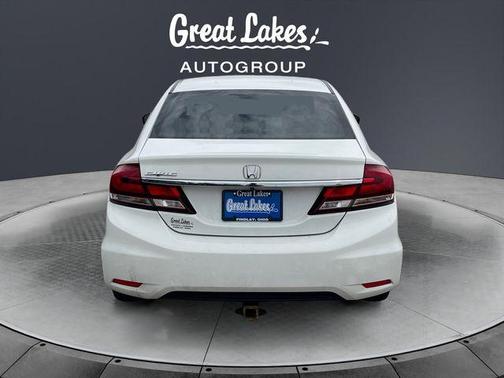 White Orchid Pearl 2014 Honda Civic EX