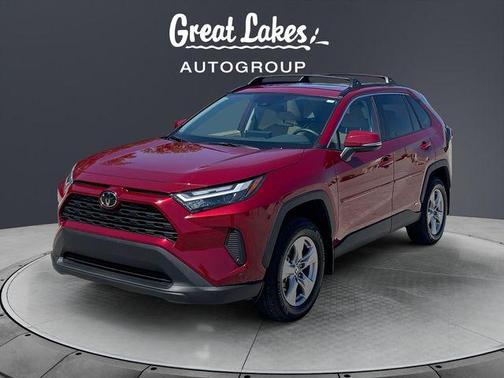 Ruby Flare Pearl 2025 Toyota RAV4 Hybrid XLE