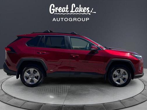 Ruby Flare Pearl 2025 Toyota RAV4 Hybrid XLE