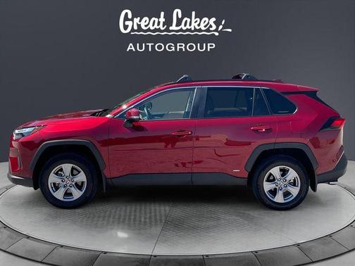 Ruby Flare Pearl 2025 Toyota RAV4 Hybrid XLE