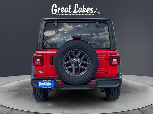 Firecracker Red Clearcoat 2024 Jeep Wrangler Sport