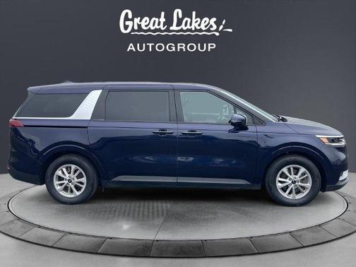 Deep Chroma Blue 2023 Kia Carnival LX Seat Package