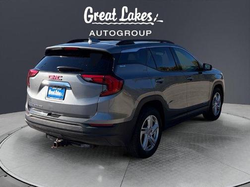 Satin Steel Metallic 2018 GMC Terrain SLE