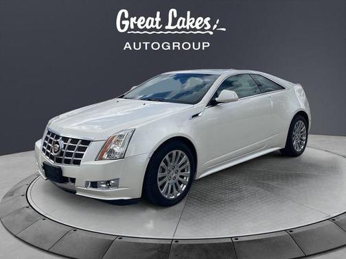 White Diamond Clearcoat 2013 Cadillac CTS Premium