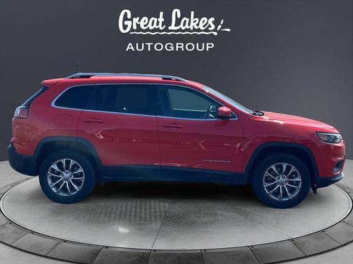 Spitfire Orange Clearcoat 2021 Jeep Cherokee Latitude Lux