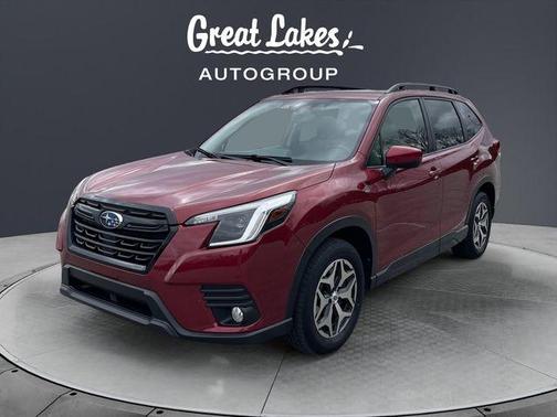 Crimson Red Pearl 2023 Subaru Forester Premium