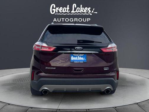 Burgundy 2020 Ford Edge SEL