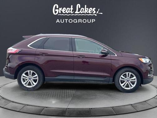 Burgundy 2020 Ford Edge SEL