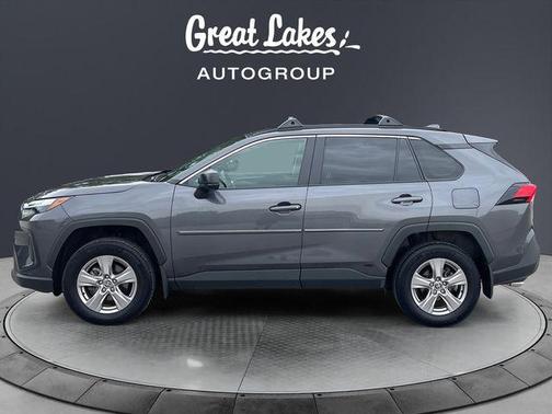 Magnetic Gray Metallic 2025 Toyota RAV4 Hybrid LE