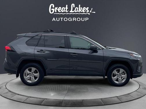 Magnetic Gray Metallic 2025 Toyota RAV4 Hybrid LE