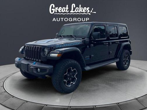 Black Clearcoat 2021 Jeep Wrangler Unlimited 4xe Rubicon