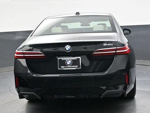 Black Sapphire Metallic 2024 BMW 540 i xDrive