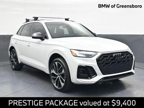 Glacier White Metallic 2022 Audi SQ5 3.0T Prestige