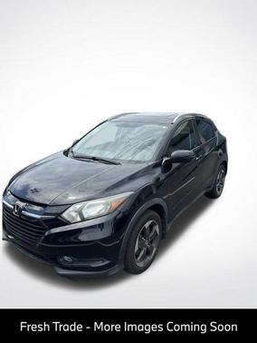 Crystal Black Pearl 2018 Honda HR-V EX-L w/Navigation