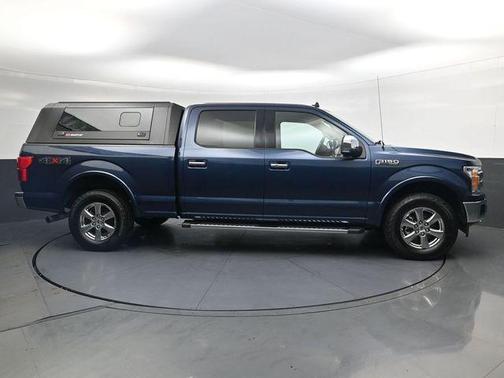 Blue 2019 Ford F-150 Lariat